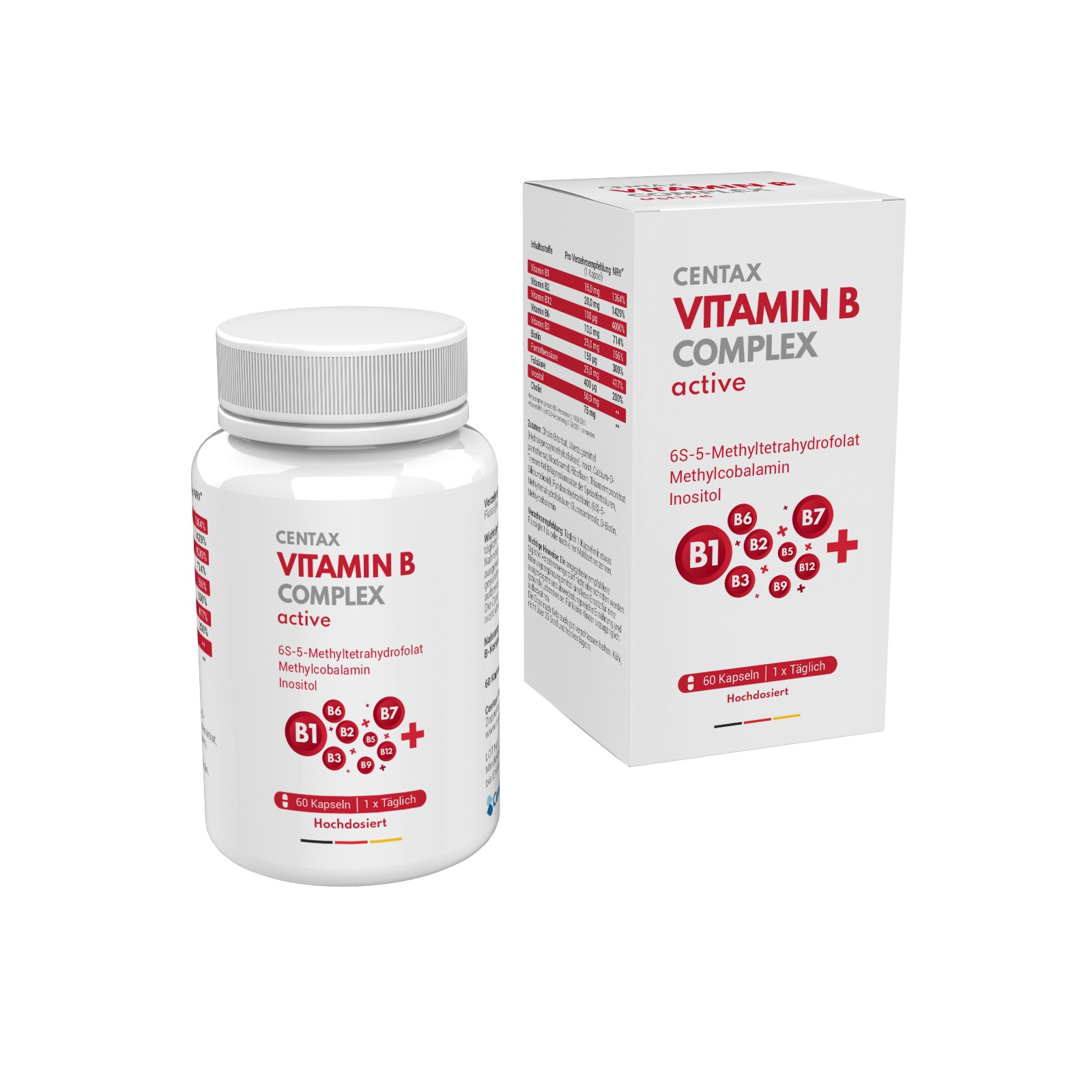 Centax Vitamin B Complex active package